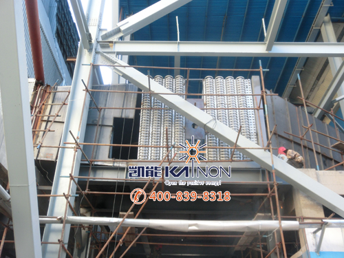 凱能濕電再熱器現(xiàn)場