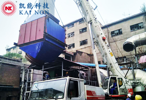 深度冷卻器安裝現(xiàn)場(chǎng)