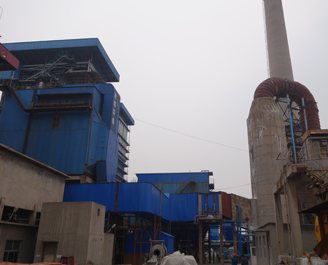 五蓮陽光熱電低溫省煤器項目建設
