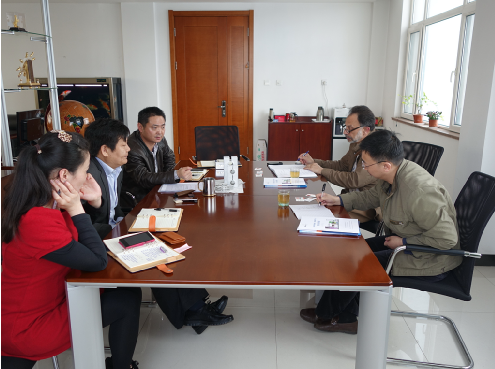 德國(guó)沃斯坦工程有限公司來(lái)凱能鍋爐公司參觀考察