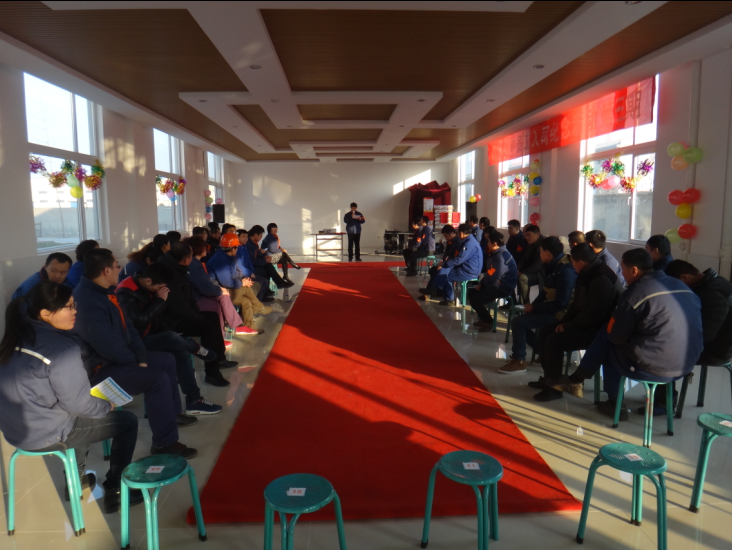 溫情時刻，凱能鍋爐第三期入司員工紀念會圓滿結(jié)束
